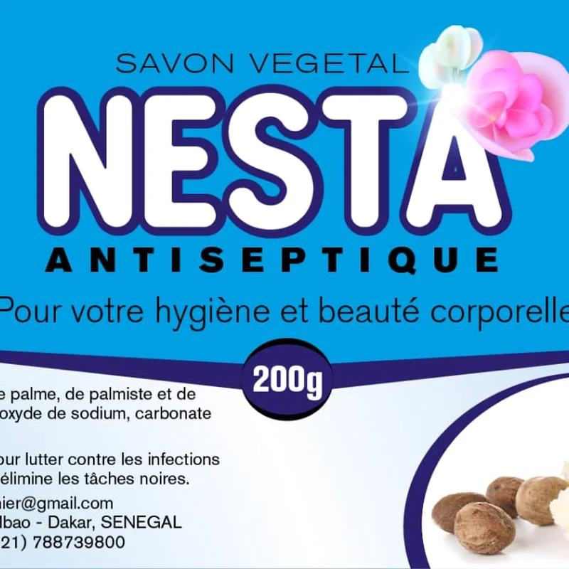 Nesta Antiseptique — Savon Végétal 2