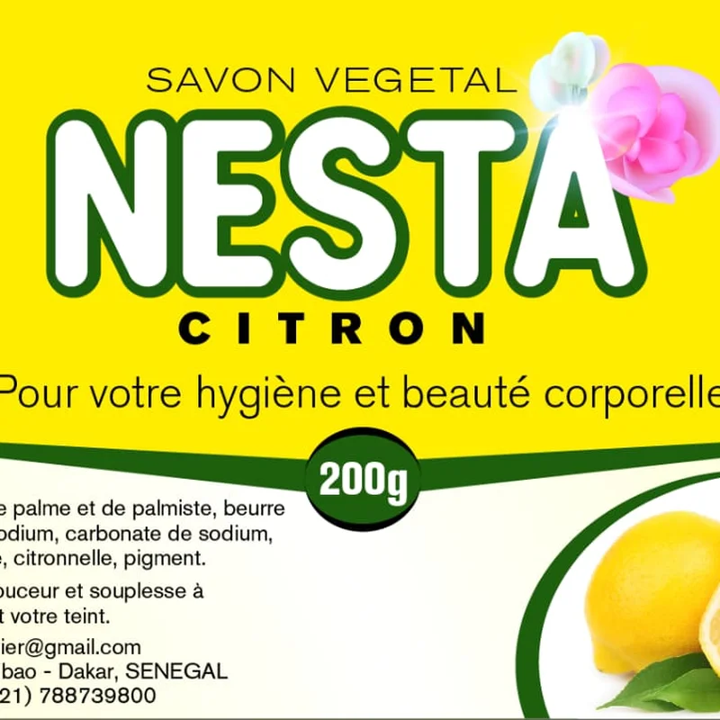 Nesta Citron — Savon Végétal 2